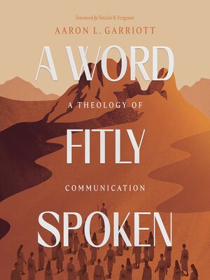 cover image of A Word Fitly Spoken